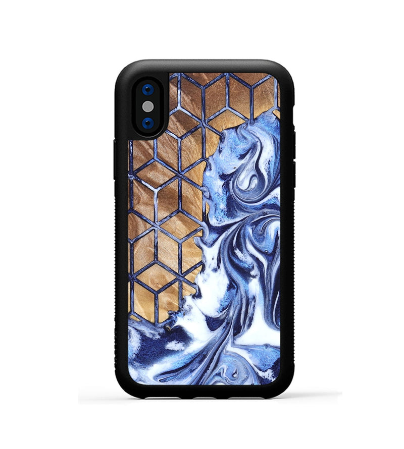 iPhone Xs Wood Phone Case - Richard (Pattern, 820683)