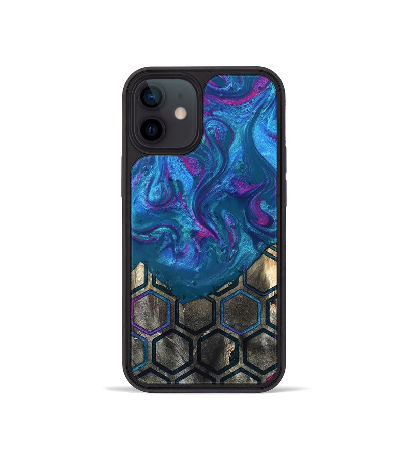 iPhone 12 mini Wood Phone Case - Neva (Pattern, 820691)