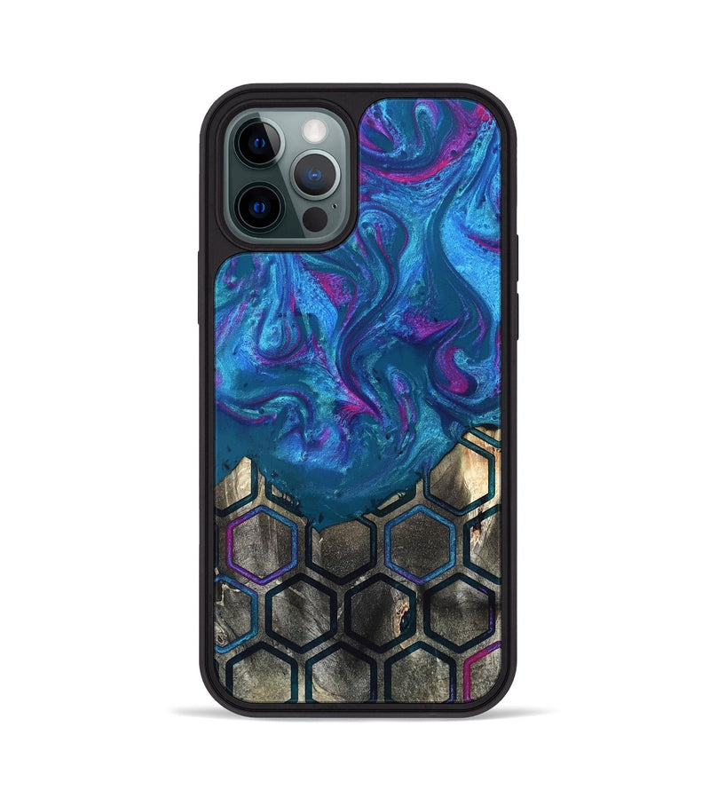 iPhone 12 Pro Wood Phone Case - Neva (Pattern, 820691)