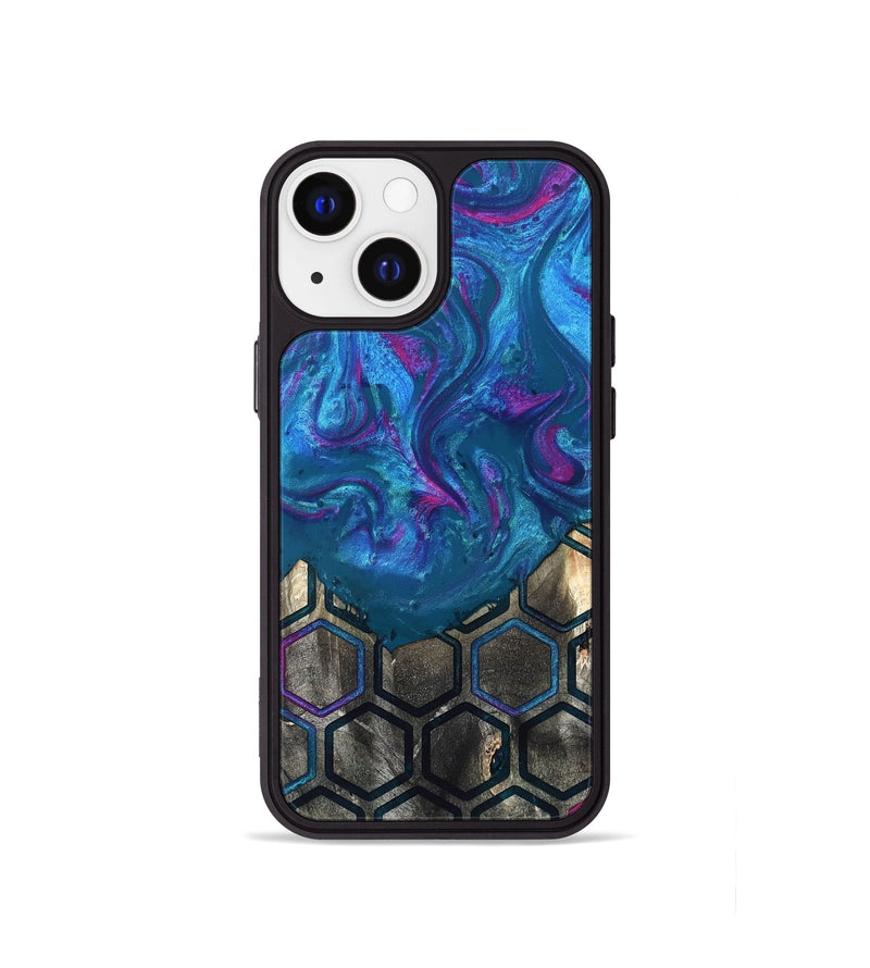 iPhone 13 mini Wood Phone Case - Neva (Pattern, 820691)