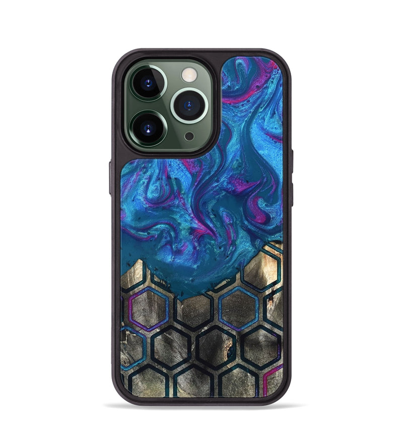 iPhone 13 Pro Wood Phone Case - Neva (Pattern, 820691)