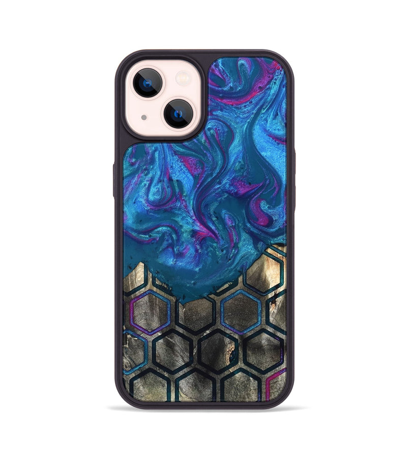 iPhone 14 Wood Phone Case - Neva (Pattern, 820691)