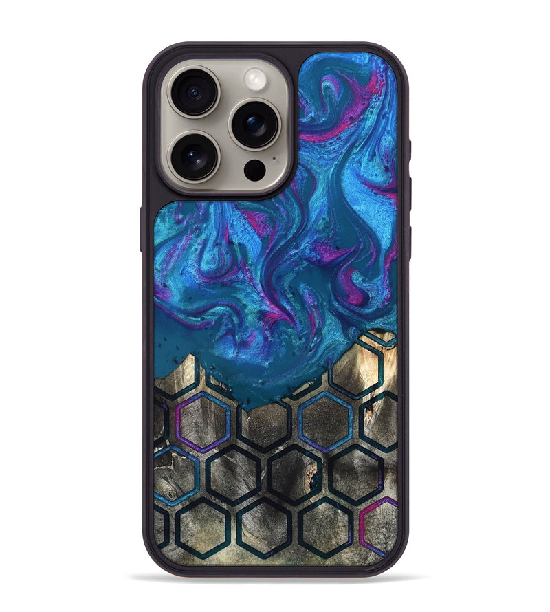 iPhone 15 Pro Max Wood Phone Case - Neva (Pattern, 820691)