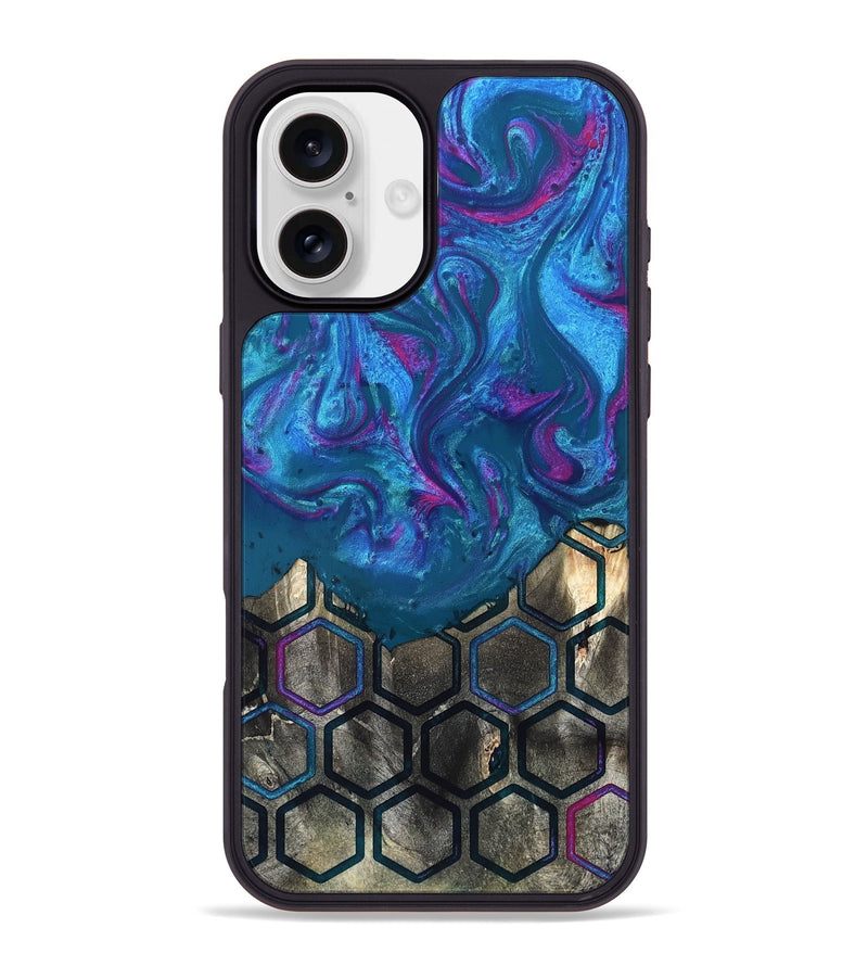 iPhone 16 Plus Wood Phone Case - Neva (Pattern, 820691)