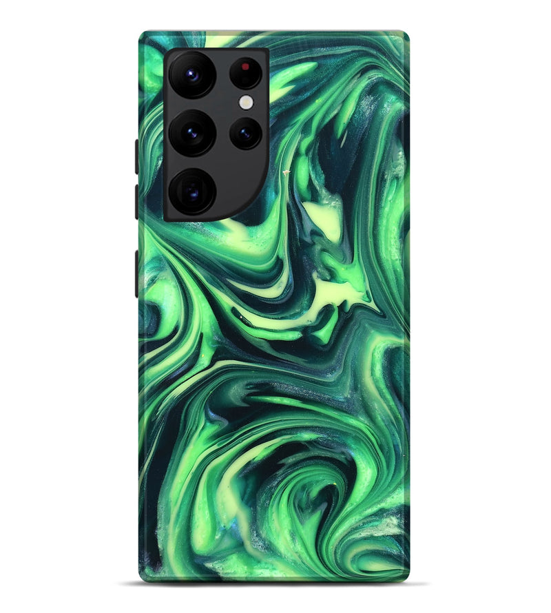 Galaxy S22 Ultra ResinArt Live Edge Phone Case - Apollo (Neon, 820694)