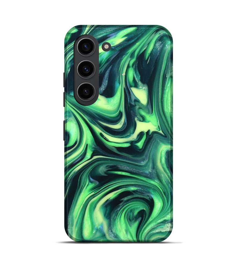 Galaxy S23 ResinArt Live Edge Phone Case - Apollo (Neon, 820694)