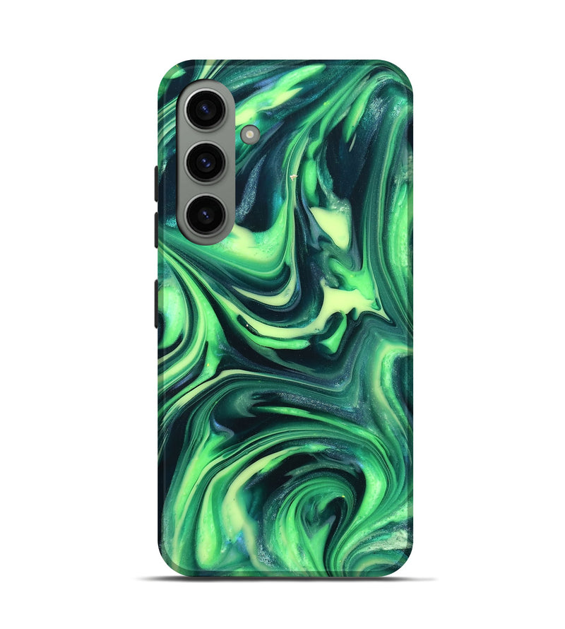 Galaxy S24 ResinArt Live Edge Phone Case - Apollo (Neon, 820694)