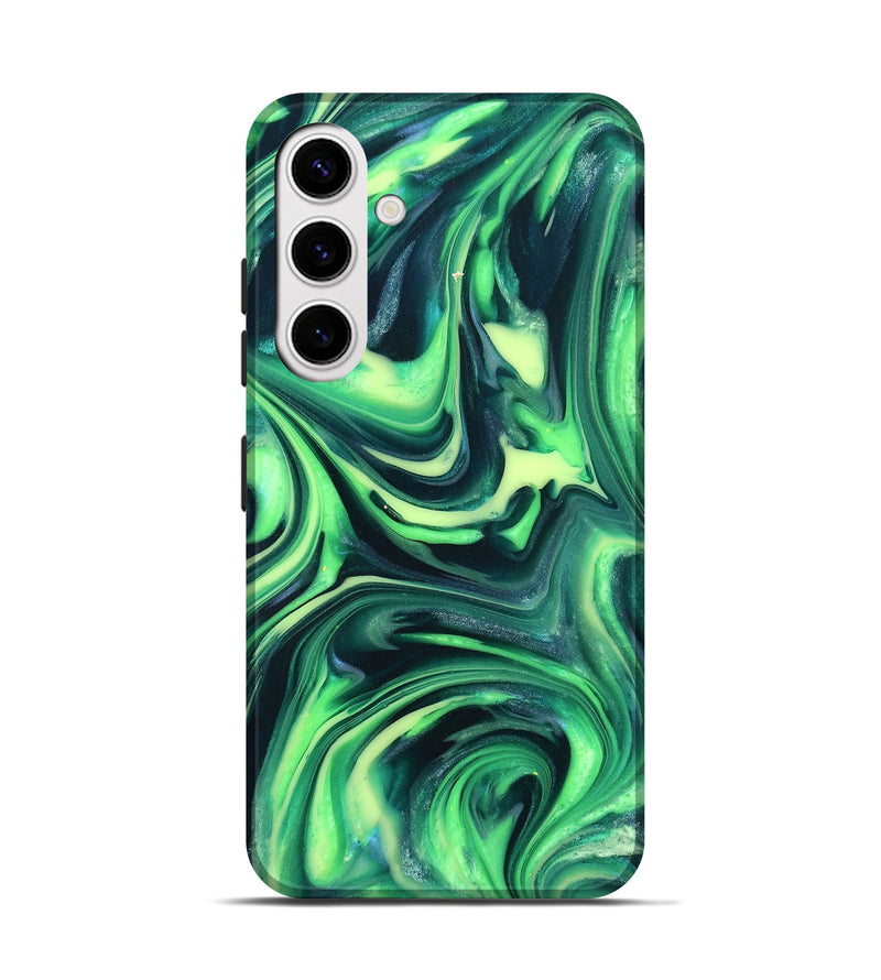 Galaxy S25 ResinArt Live Edge Phone Case - Apollo (Neon, 820694)