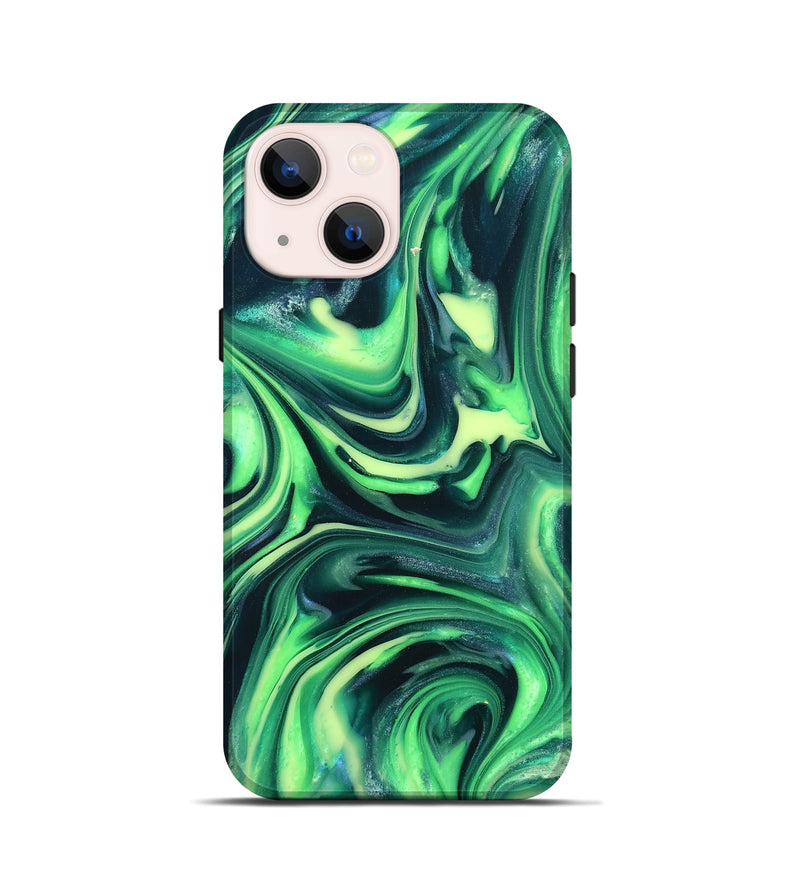 iPhone 13 mini ResinArt Live Edge Phone Case - Apollo (Neon, 820694)