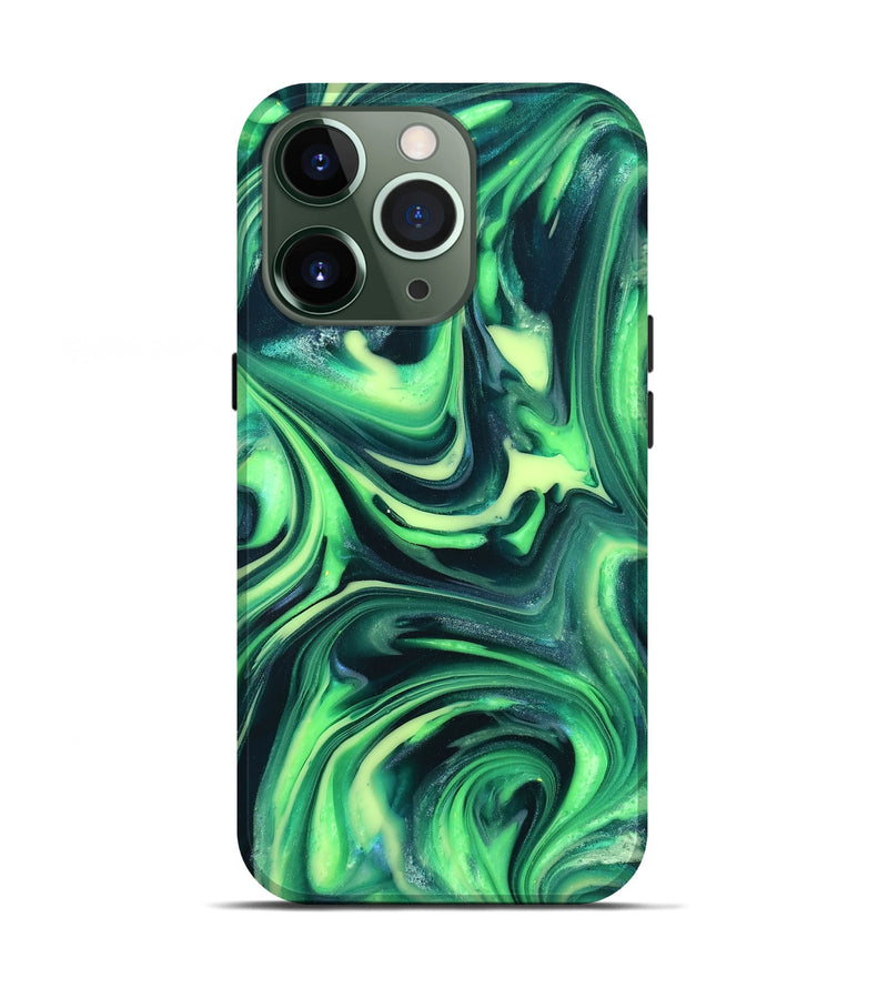 iPhone 13 Pro ResinArt Live Edge Phone Case - Apollo (Neon, 820694)