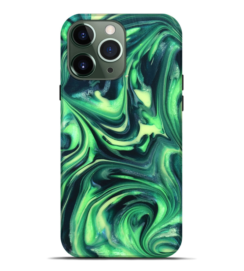 iPhone 13 Pro Max ResinArt Live Edge Phone Case - Apollo (Neon, 820694)