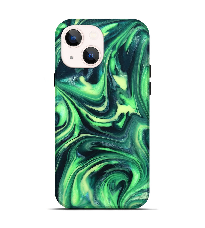 iPhone 14 ResinArt Live Edge Phone Case - Apollo (Neon, 820694)