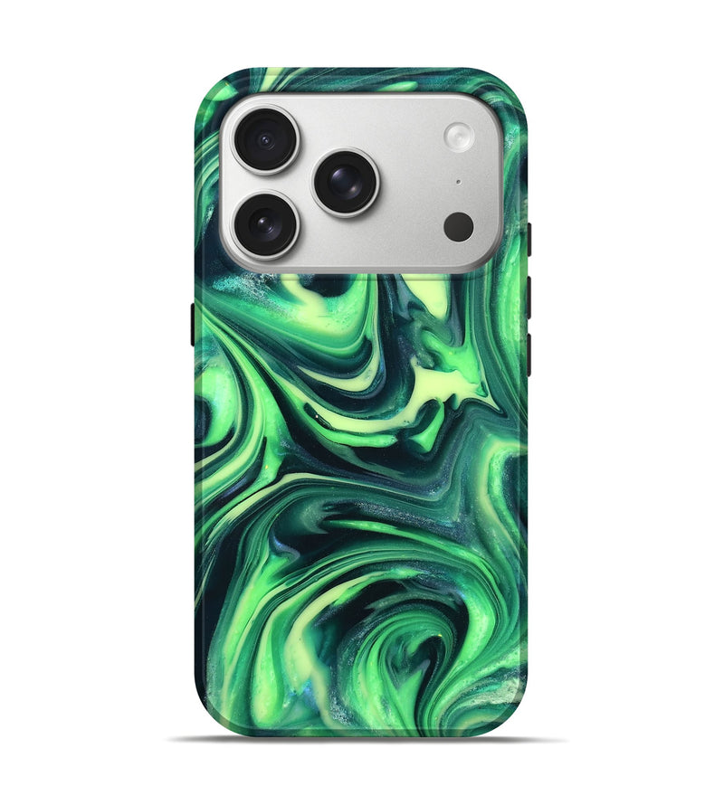 iPhone 17 Pro ResinArt Live Edge Phone Case - Apollo (Neon, 820694)