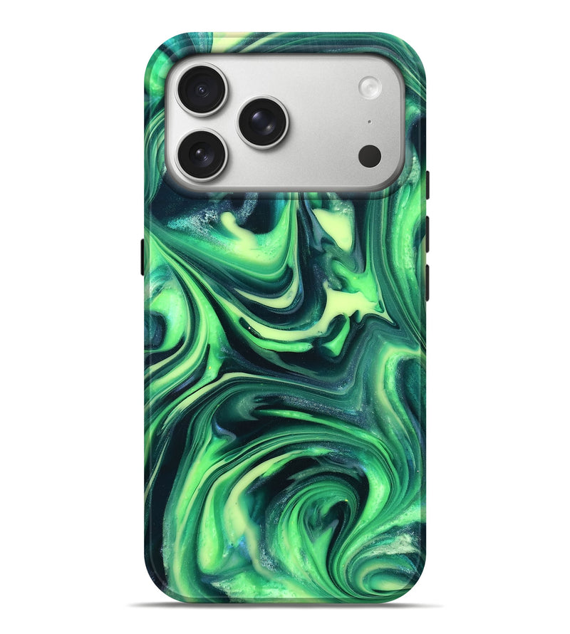 iPhone 17 Pro Max ResinArt Live Edge Phone Case - Apollo (Neon, 820694)