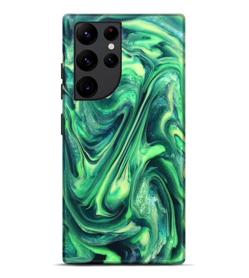 Galaxy S22 Ultra ResinArt Live Edge Phone Case - Garret (Neon, 820698)