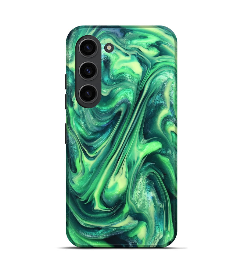 Galaxy S23 ResinArt Live Edge Phone Case - Garret (Neon, 820698)
