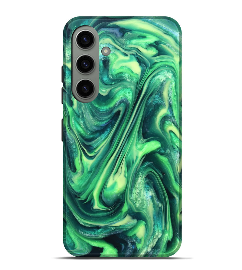 Galaxy S24 Plus ResinArt Live Edge Phone Case - Garret (Neon, 820698)