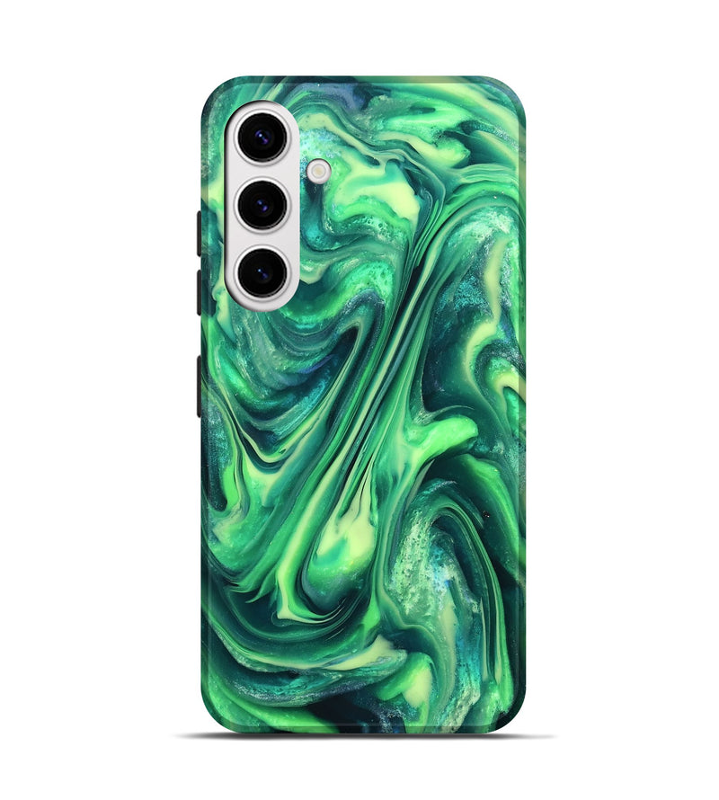 Galaxy S25 ResinArt Live Edge Phone Case - Garret (Neon, 820698)