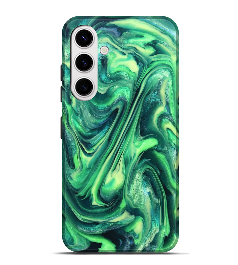 Galaxy S25 Plus ResinArt Live Edge Phone Case - Garret (Neon, 820698)