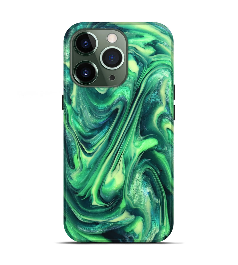 iPhone 13 Pro ResinArt Live Edge Phone Case - Garret (Neon, 820698)