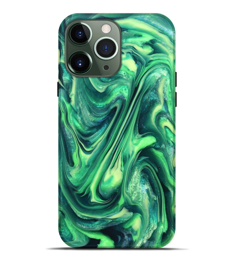 iPhone 13 Pro Max ResinArt Live Edge Phone Case - Garret (Neon, 820698)