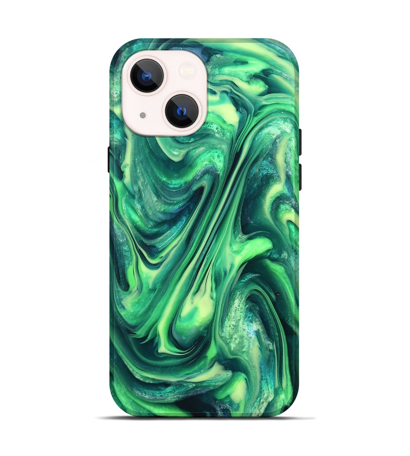 iPhone 14 ResinArt Live Edge Phone Case - Garret (Neon, 820698)
