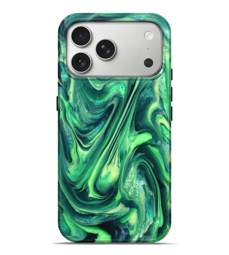iPhone 17 Pro Max ResinArt Live Edge Phone Case - Garret (Neon, 820698)