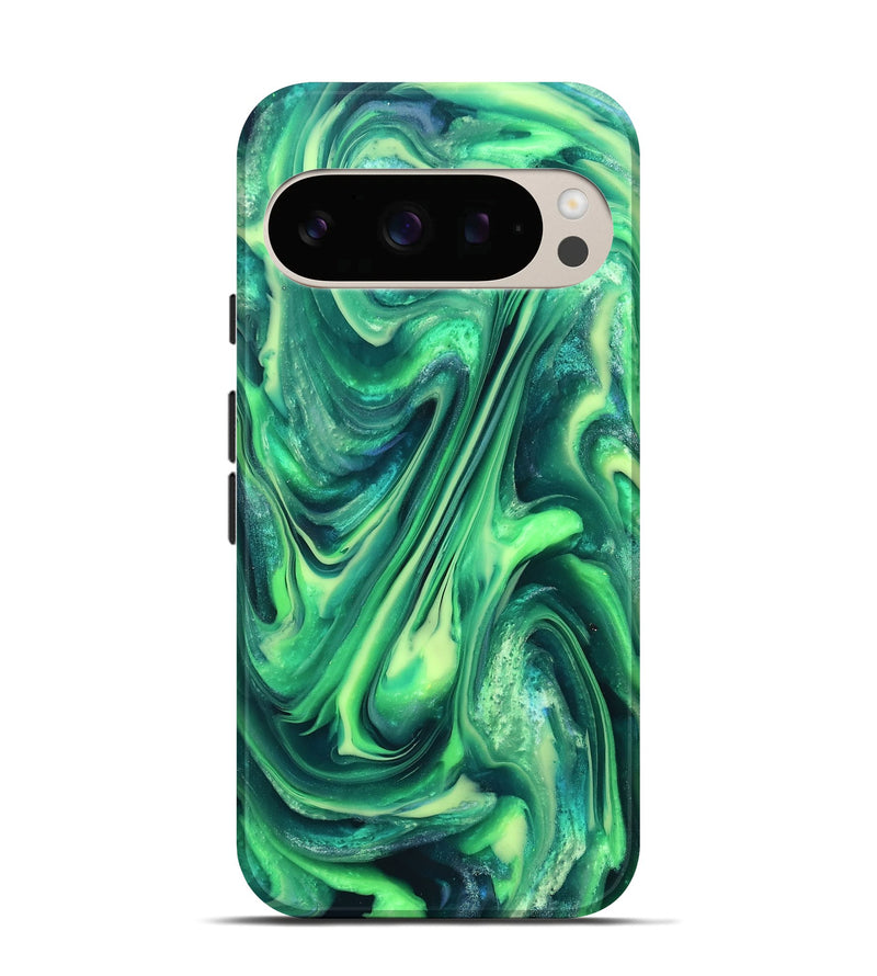 Pixel 10 Pro ResinArt Live Edge Phone Case - Garret (Neon, 820698)