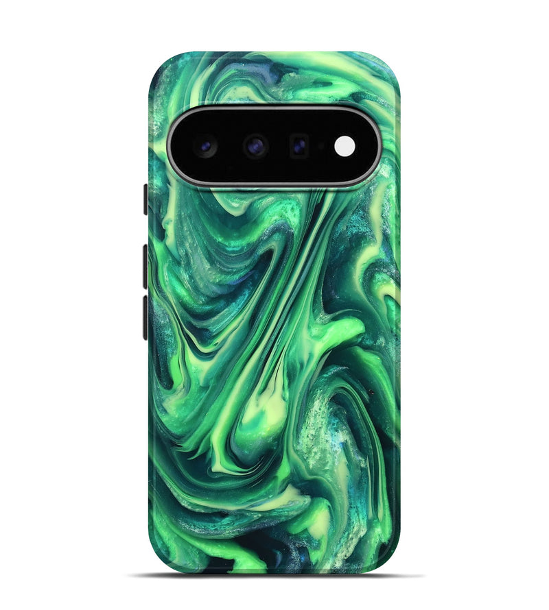 Pixel 11 Pro ResinArt Live Edge Phone Case - Garret (Neon, 820698)