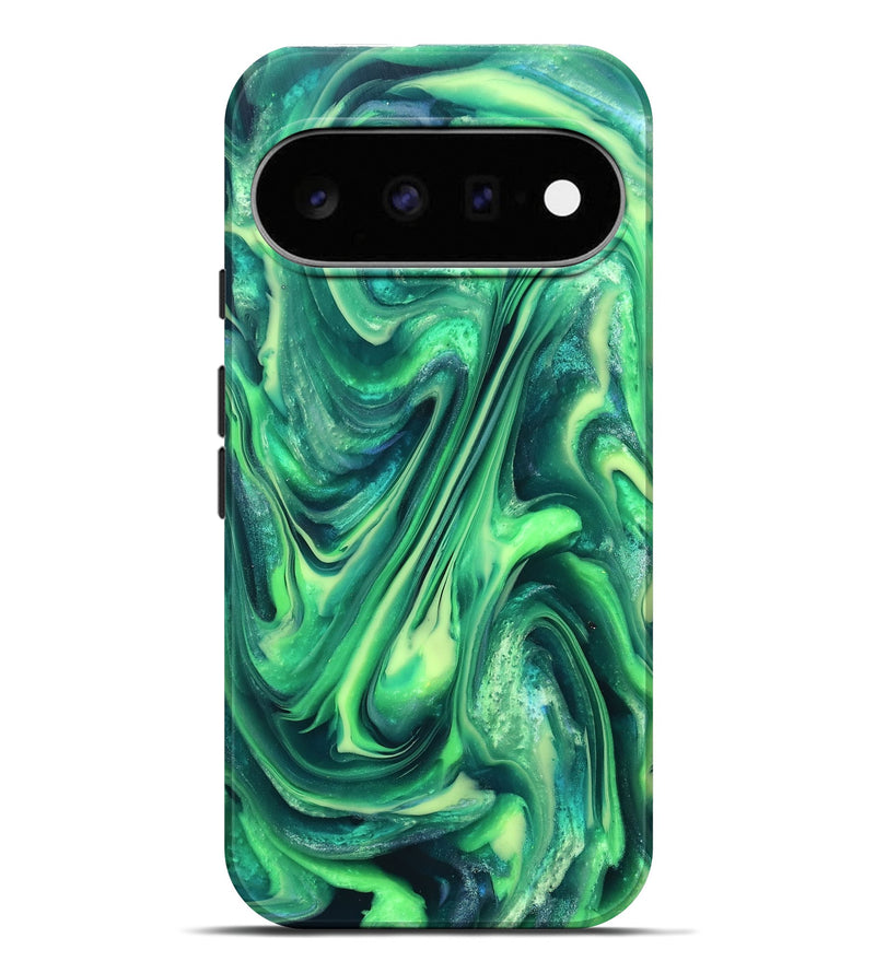 Pixel 11 Pro XL ResinArt Live Edge Phone Case - Garret (Neon, 820698)