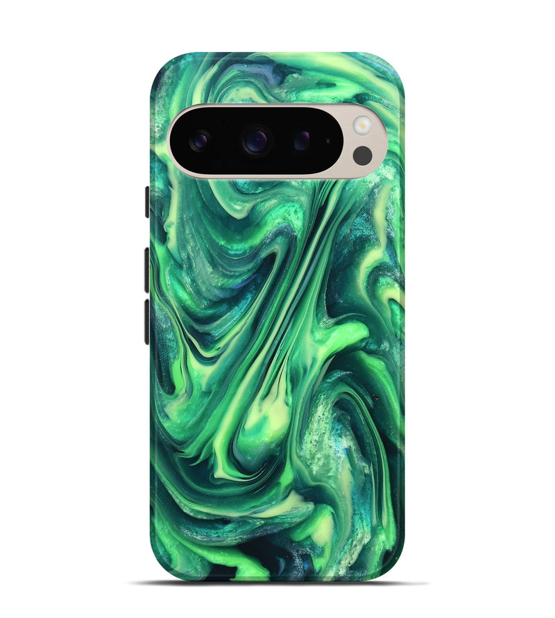 Pixel 9 Pro ResinArt Live Edge Phone Case - Garret (Neon, 820698)
