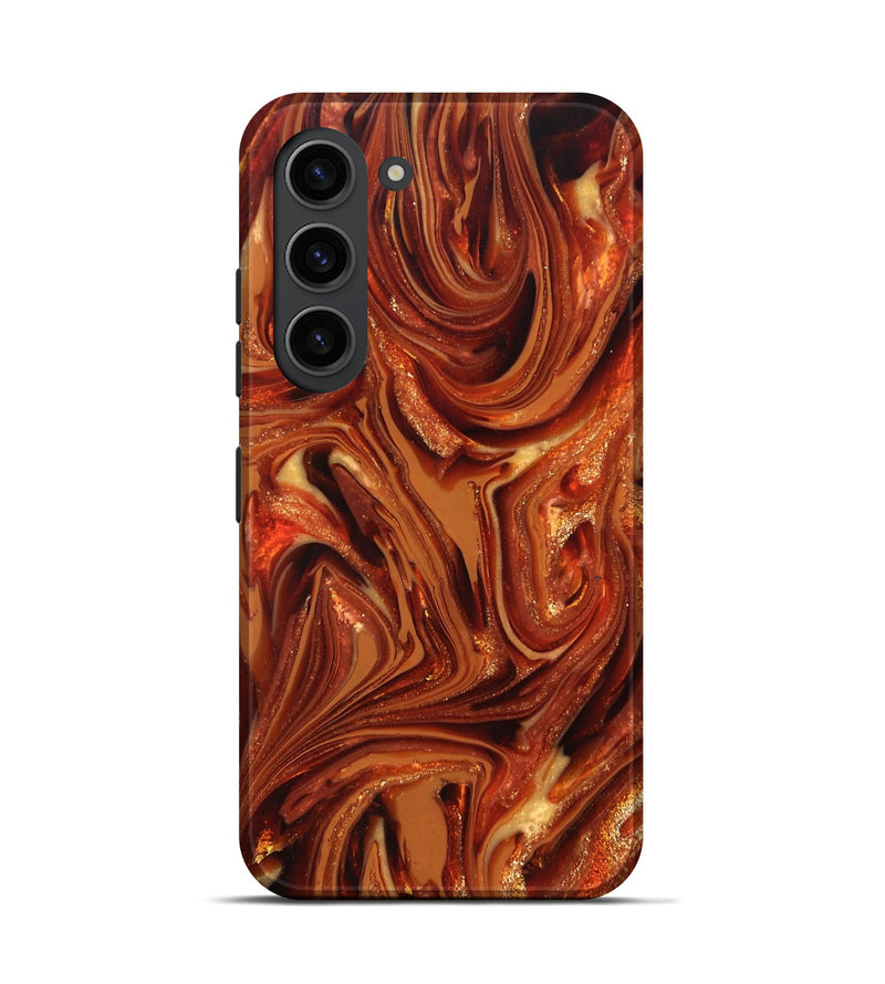Galaxy S23 ResinArt Live Edge Phone Case - Randall (Red, 820699)