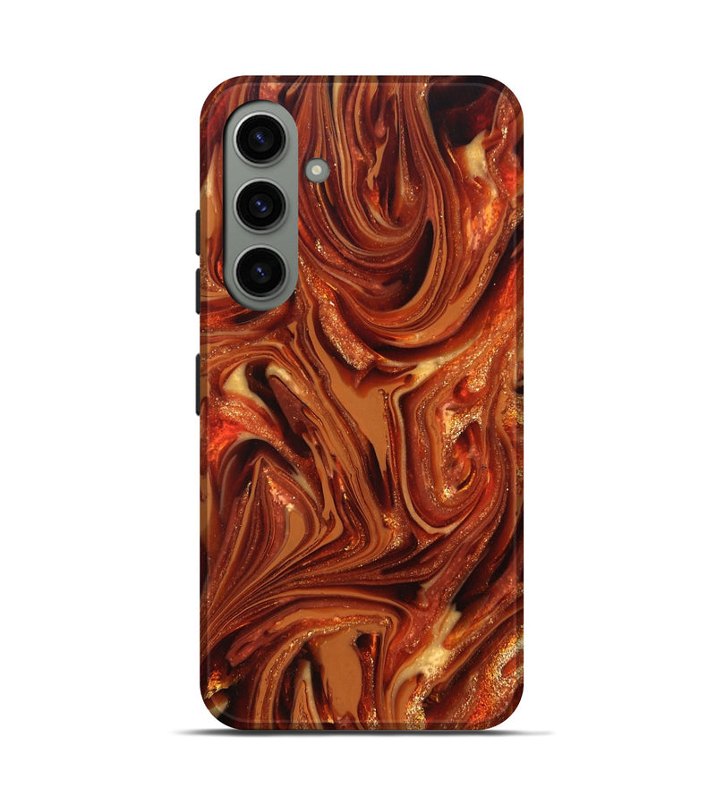 Galaxy S24 ResinArt Live Edge Phone Case - Randall (Red, 820699)