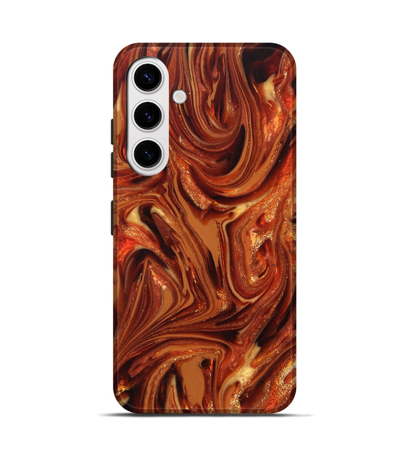 Galaxy S25 ResinArt Live Edge Phone Case - Randall (Red, 820699)
