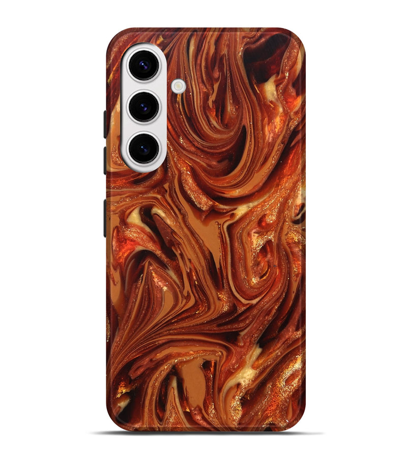 Galaxy S25 Plus ResinArt Live Edge Phone Case - Randall (Red, 820699)
