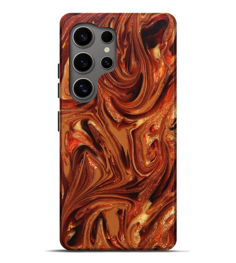 Galaxy S25 Ultra ResinArt Live Edge Phone Case - Randall (Red, 820699)