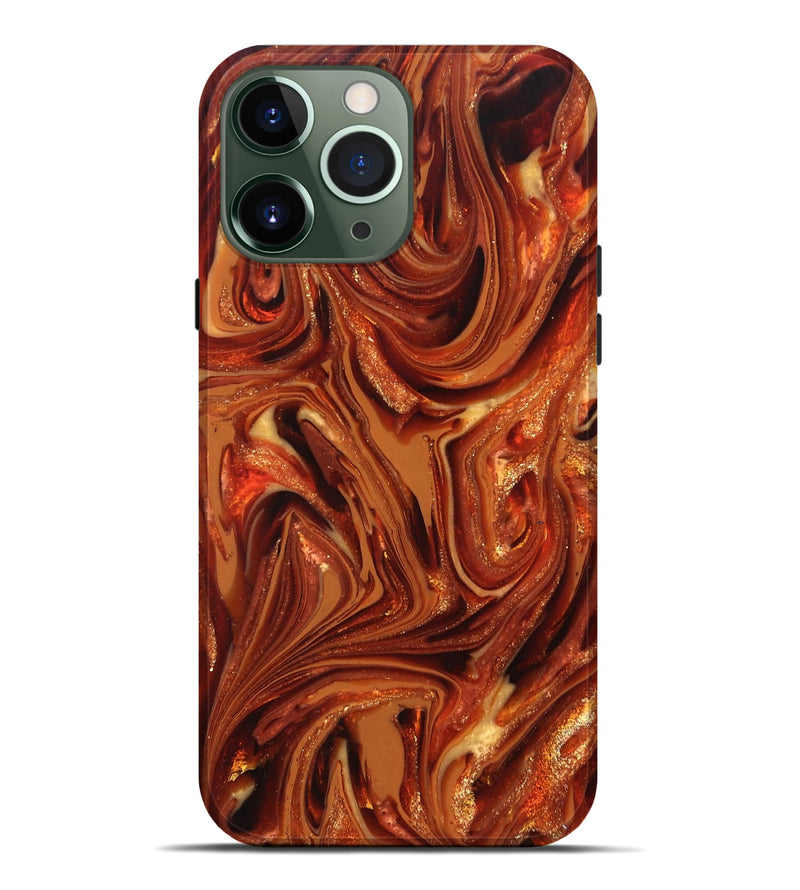 iPhone 13 Pro Max ResinArt Live Edge Phone Case - Randall (Red, 820699)