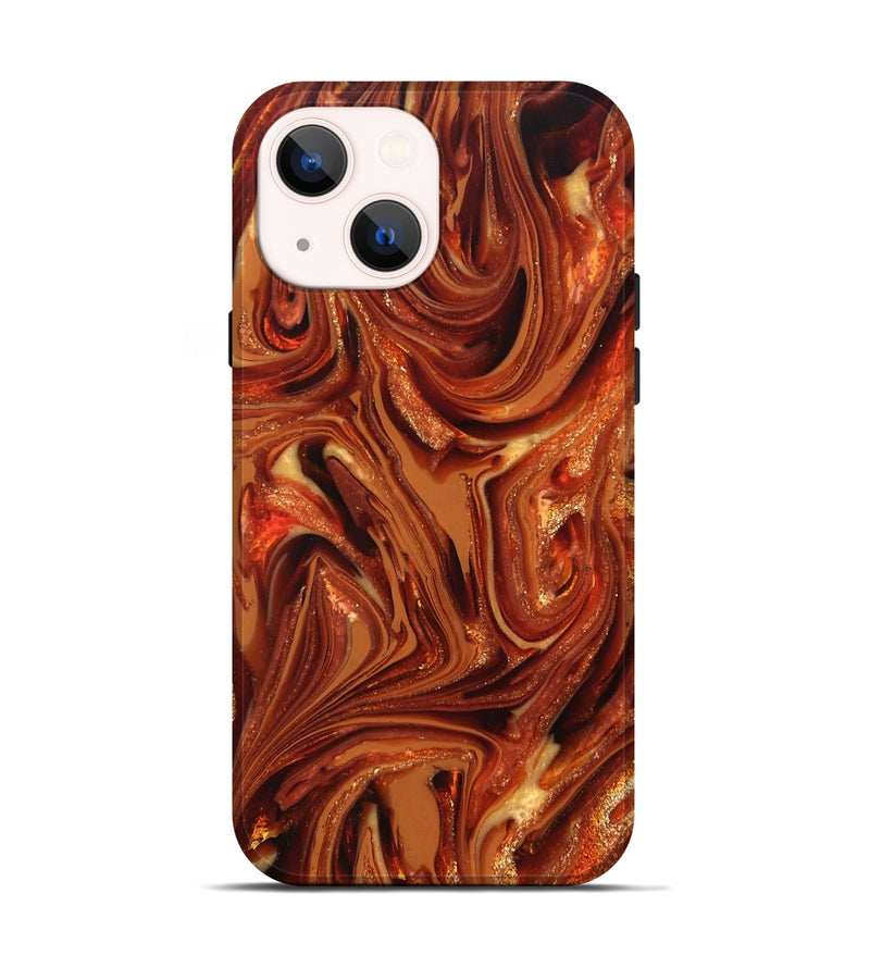iPhone 14 ResinArt Live Edge Phone Case - Randall (Red, 820699)