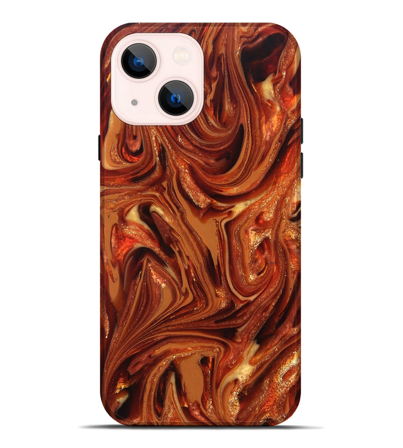 iPhone 14 Plus ResinArt Live Edge Phone Case - Randall (Red, 820699)