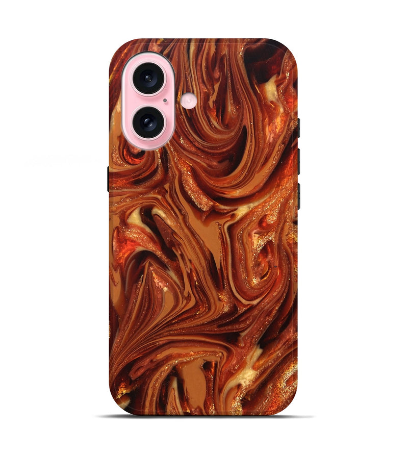 iPhone 17 ResinArt Live Edge Phone Case - Randall (Red, 820699)