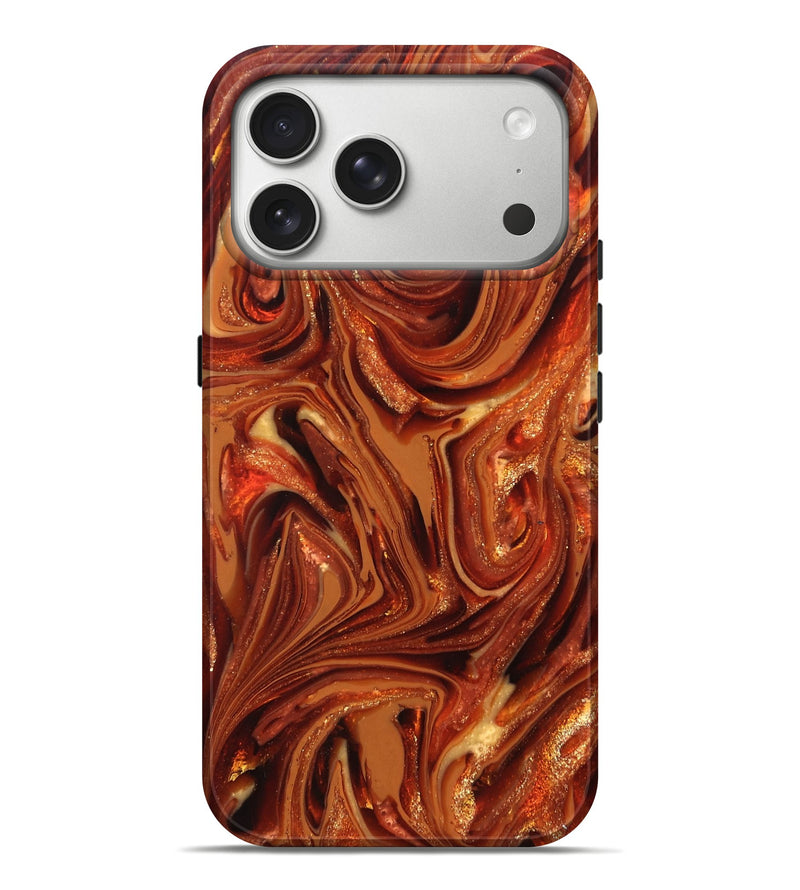 iPhone 17 Pro Max ResinArt Live Edge Phone Case - Randall (Red, 820699)