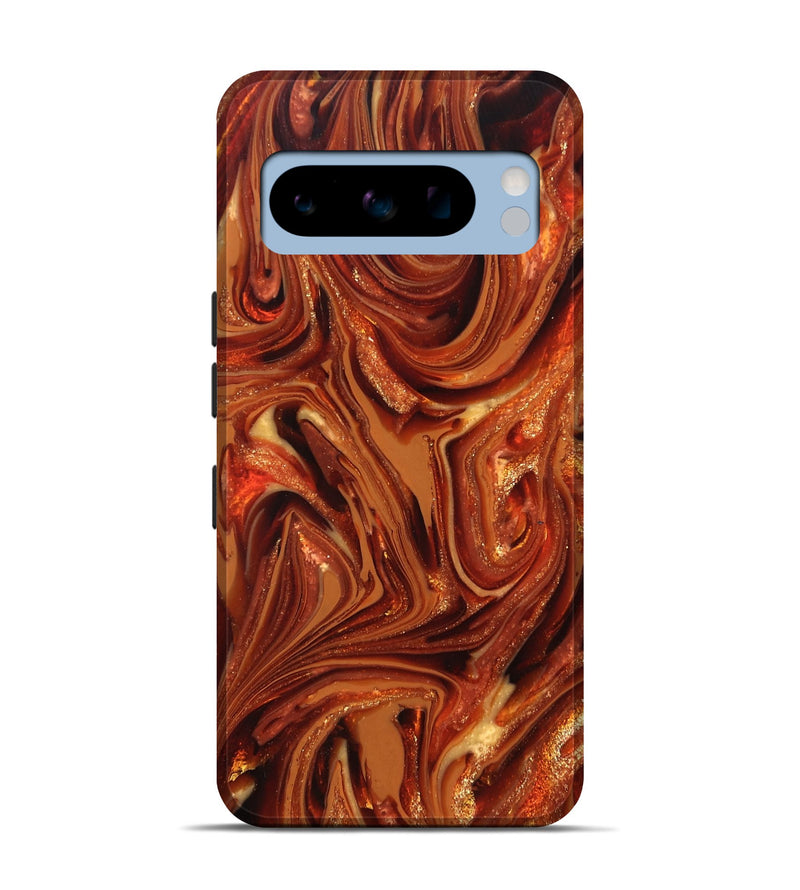 Pixel 8 Pro ResinArt Live Edge Phone Case - Randall (Red, 820699)