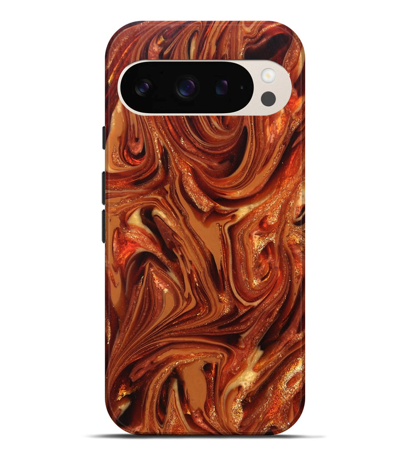 Pixel 9 Pro XL ResinArt Live Edge Phone Case - Randall (Red, 820699)