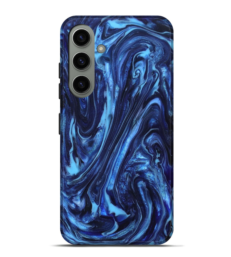 Galaxy S24 Plus ResinArt Live Edge Phone Case - Newt (Blue, 820703)