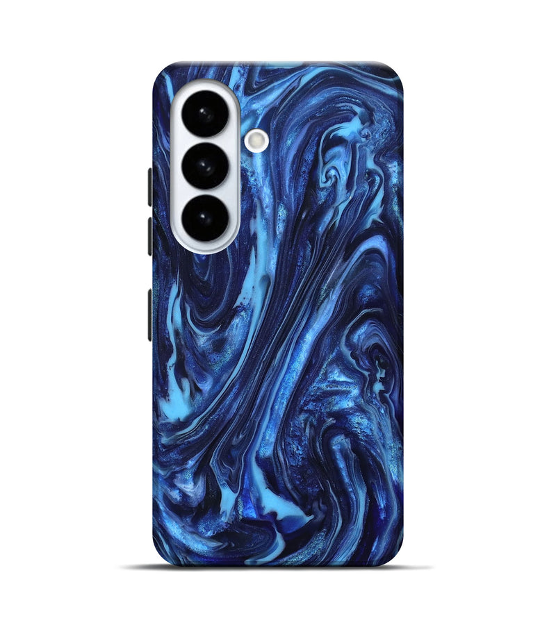 Galaxy S26 ResinArt Live Edge Phone Case - Newt (Blue, 820703)