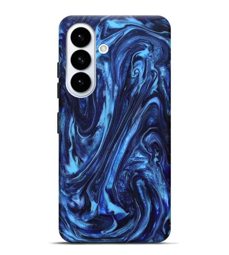 Galaxy S26 Plus ResinArt Live Edge Phone Case - Newt (Blue, 820703)