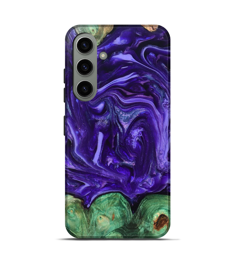 Galaxy S24 Wood Live Edge Phone Case - Shelley (Purple, 820704)