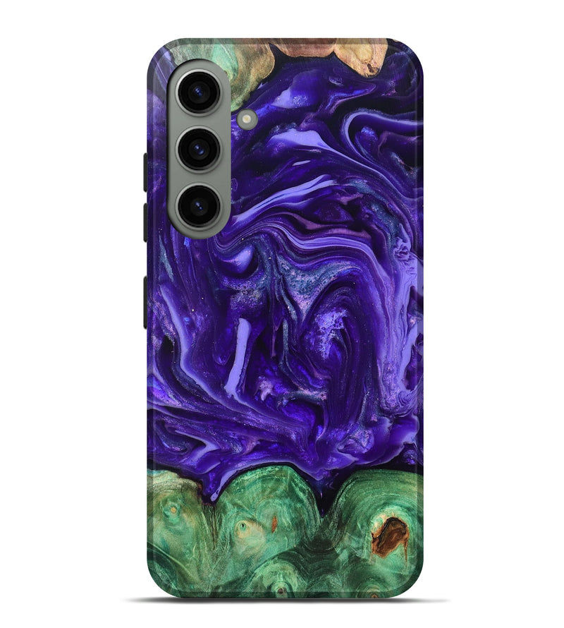 Galaxy S24 Plus Wood Live Edge Phone Case - Shelley (Purple, 820704)