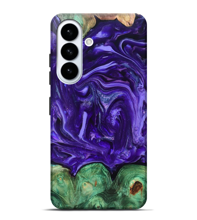 Galaxy S26 Plus Wood Live Edge Phone Case - Shelley (Purple, 820704)