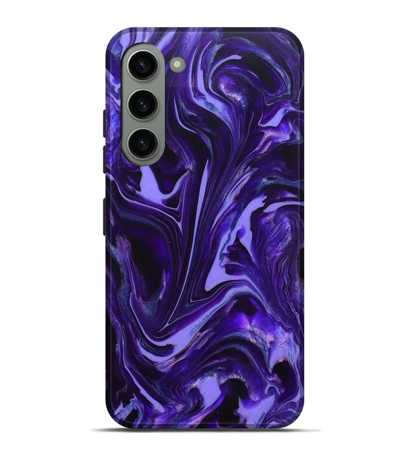 Galaxy S23 Plus ResinArt Live Edge Phone Case - Karyn (Purple, 820707)